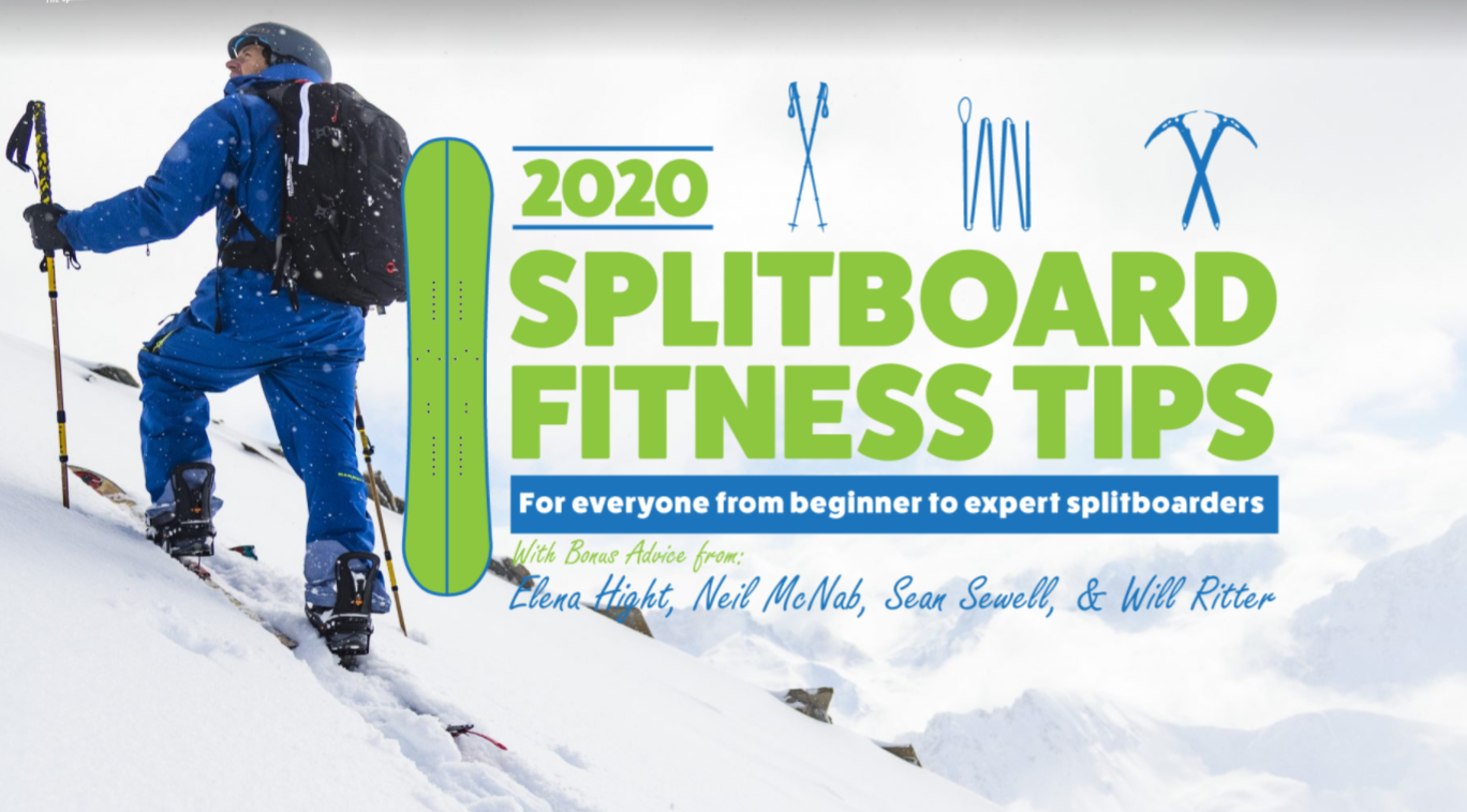 Fitness for splitboarding